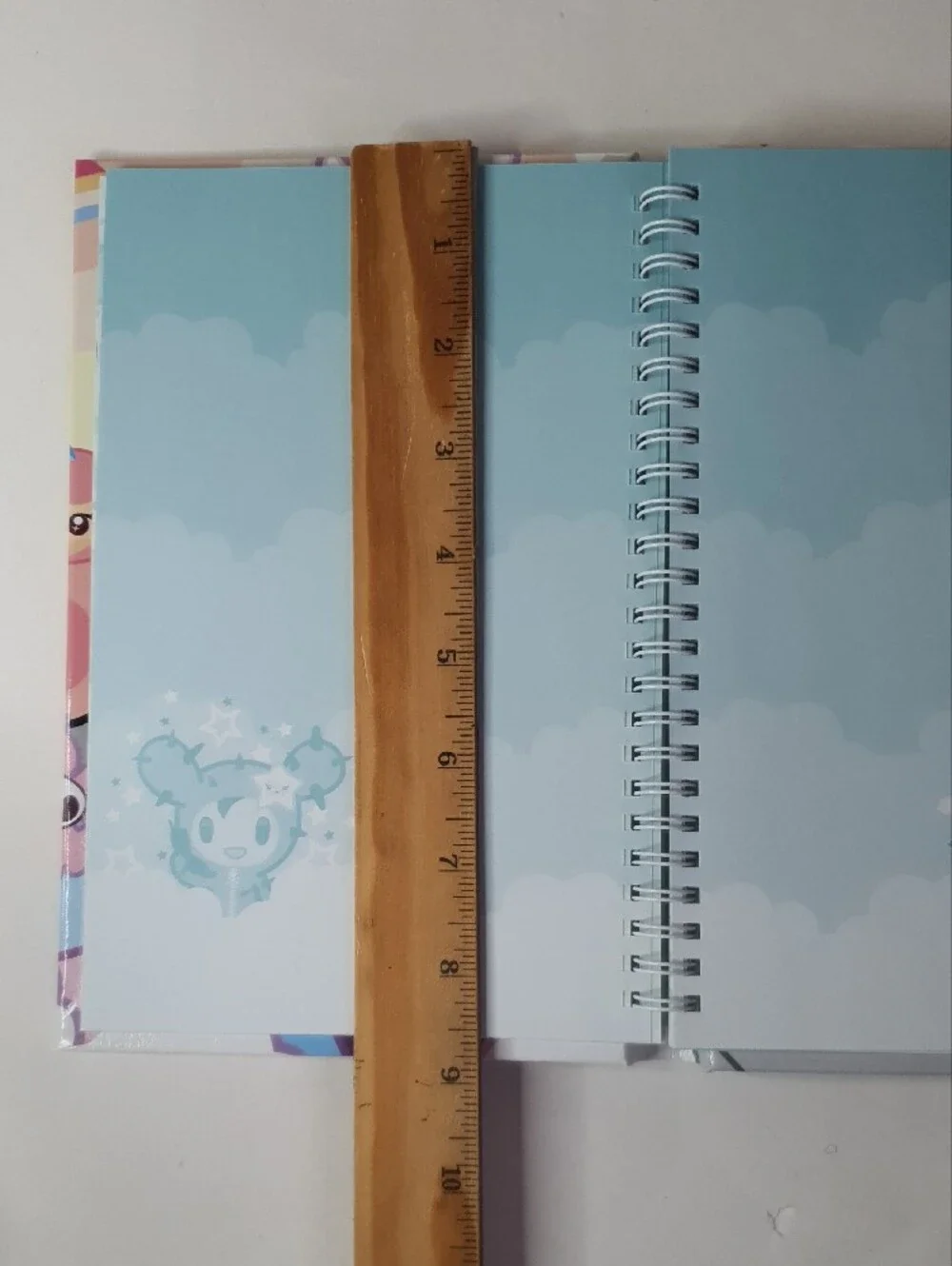 tokidoki Hardcover Spiral Notebook with Green Qee Figurine New
